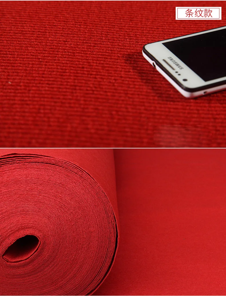 2 мм одноразовая красная ковровая дорожка 5x1 м большой красный ковер прохода напольная дорожка Свадьба День рождения Голливуд вечерние украшения