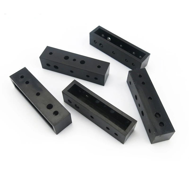 

5Pcs Black Multi-faceted Perforated Plastic Strip Frame Shaft Eccentric Wheel For Mini DIY Car Robot Accessories