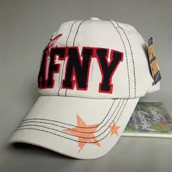 Унисекс промывают звезда печати слова вышивка повседневное Бейсбол кепки для мужчин и женщин шляпа с регулируемым Backclosure