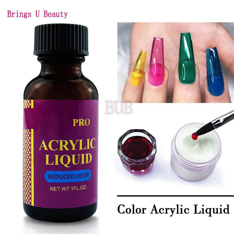 Young Nails Acrylic Color Chart