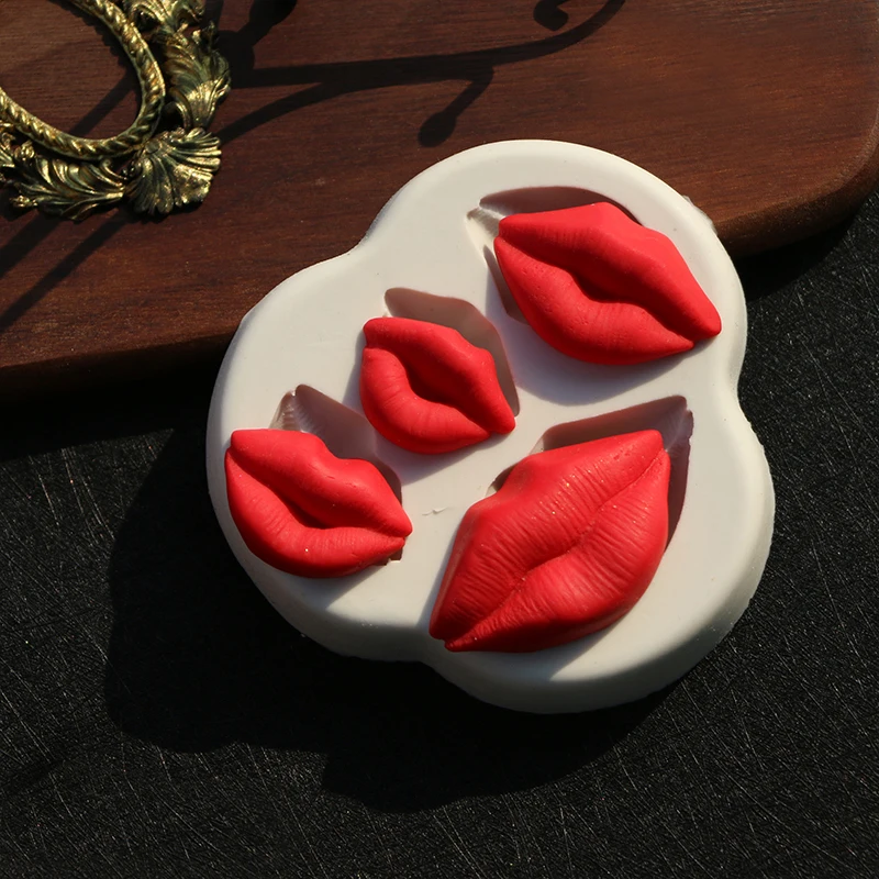 

Sexy Lady Lips Silicone Molds Cake Decorating Tool Chocolate Sugar Craft Mold Fondant Silicone Cake Mold