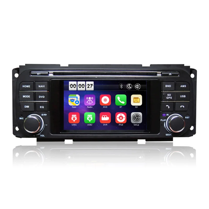 Cheap 4.3" Car DVD Player GPS Navigation System for Jeep Grand Cherokee Wrangler Liberty 1999 2000 2001 2002 2003 2004 2005 2006 2007 18