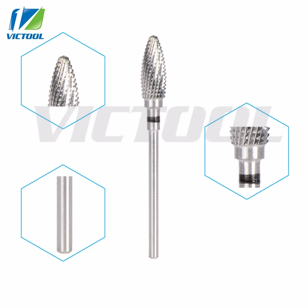 

High Quality Tungsten Nail Bits Electric Nail Drill Accessory For Electric Manicure Drill Machines Professional Tool T31