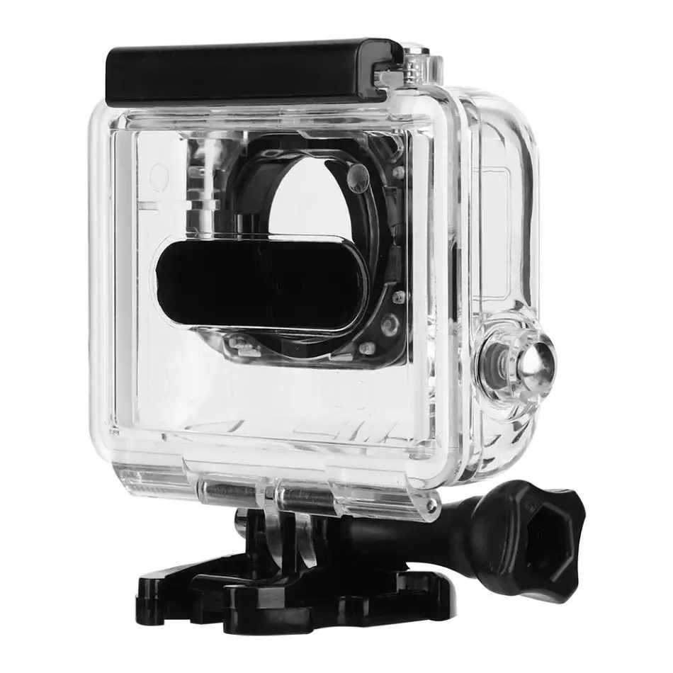 45 м Дайвинг водонепроницаемый корпус камеры чехол Защитная крышка для GoPro Hero 3/3+/4 пластик