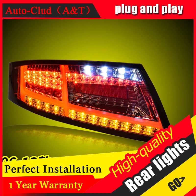 Car Styling LED Tail Lamp For TT Tail Lights 2006 2013 For TT Rear Light DRL