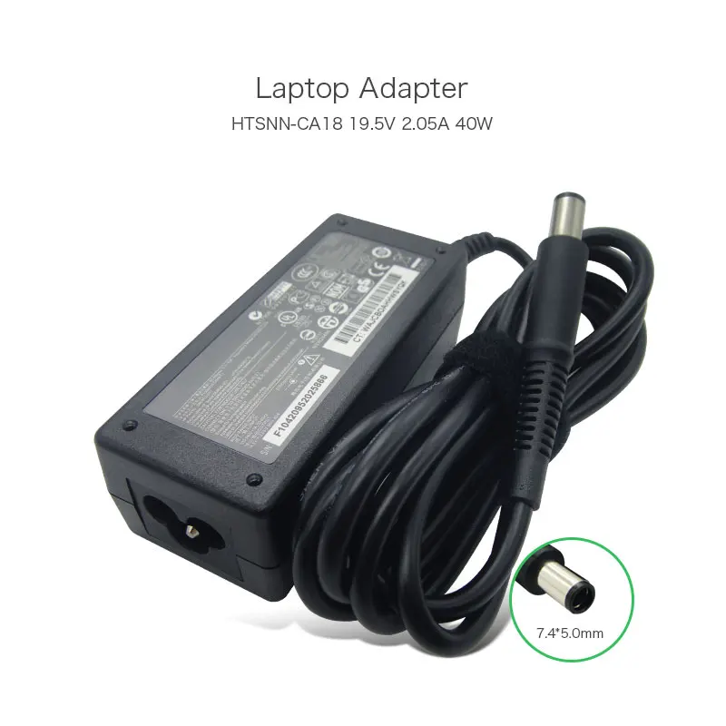 19.5V 2.05A 40W Laptop AC Adapter for HP Mini 5103 Series HSTNN-CA18 580402-001 584540-001 A040R013L 608423-001 Power Chargers | Компьютеры