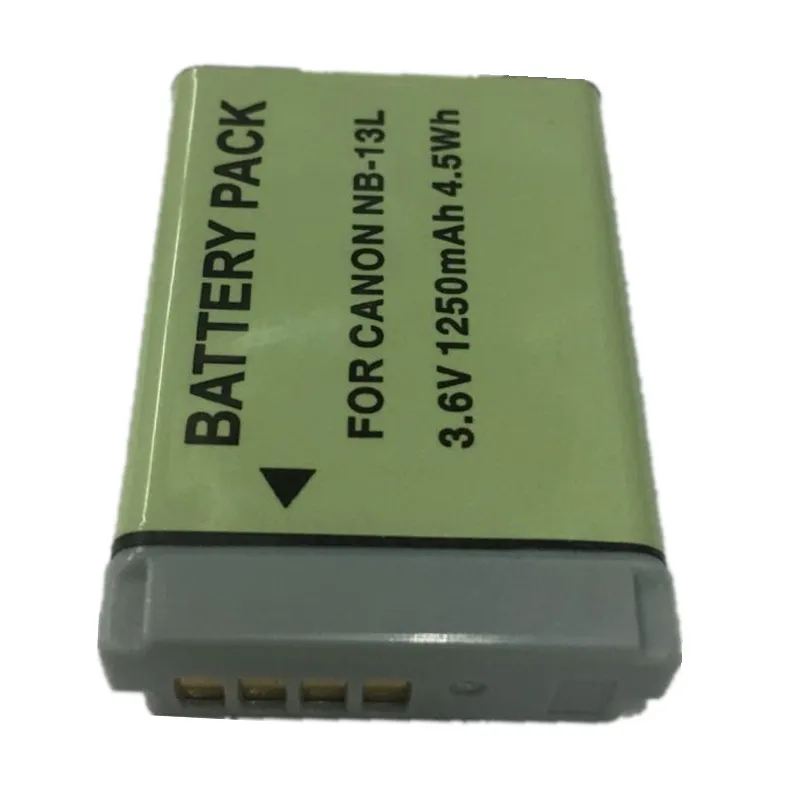 NB 13L lithium batteries pack NB 13L Digital Camera Battery NB13L For