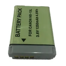 NB-13L lithium batteries pack NB 13L Digital Camera Battery NB13L For Canon PowerShot G5 X G5X G7 X Mark II G7X G9 X G9X SX720