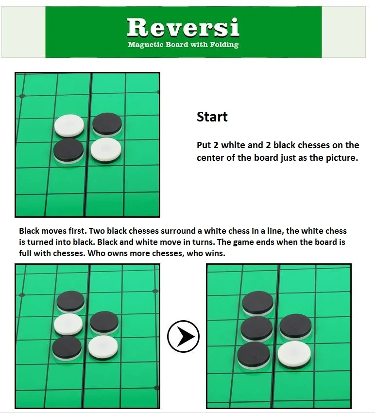 25 см Акриловые Магнитные портативные складные Reversi Отелло настольные шахматы стандартные развивающие домашние родитель-ребенок Семейная Игра