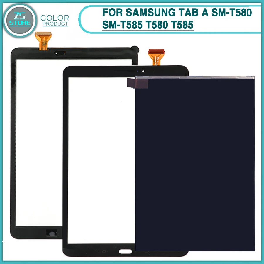 Новый T580 ЖК-сенсорная панель для samsung Tab A SM-T580 SM-T585 T585 ЖК-дисплей сенсорный экран