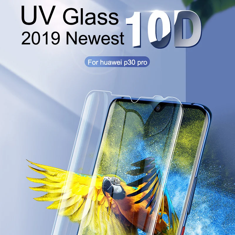 Lamorniea For Huawei P30 Pro Screen Protector UV Glass For Huawei Mate 20 Pro Glass Film P20 Pro P20 Lite Mate 20 Lite Protector