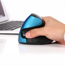 2,4 ГГц перезаряжаемая беспроводная мышь Ergono mi c оптическая Вертикальная мышь 1600 dpi Мышь для лечения запястья для ноутбука mi Ga mi ng 15,6''