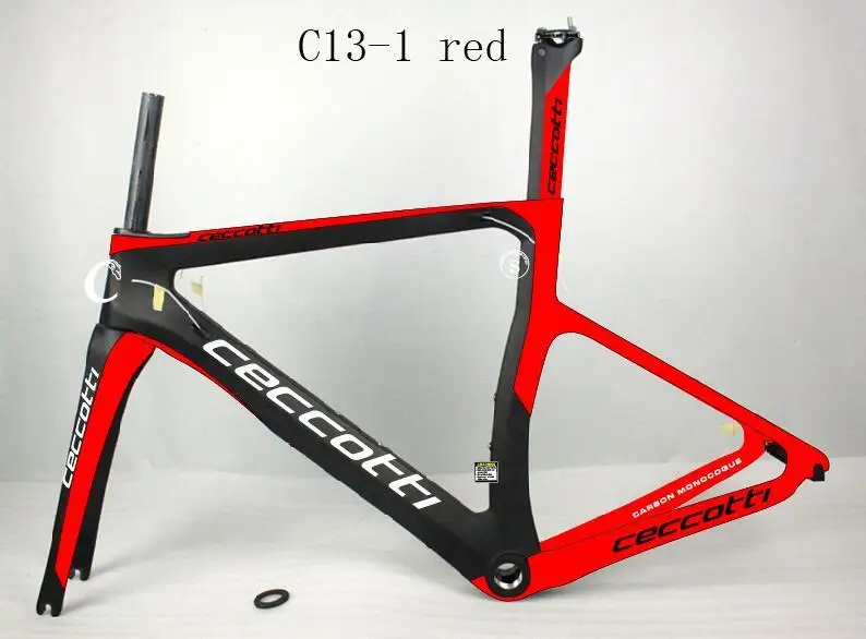 2017 new carbon road frame CECCOTTI  bicycle carbon frame T1000 PF30/BB30/BSA china road frame cadre bicicleta