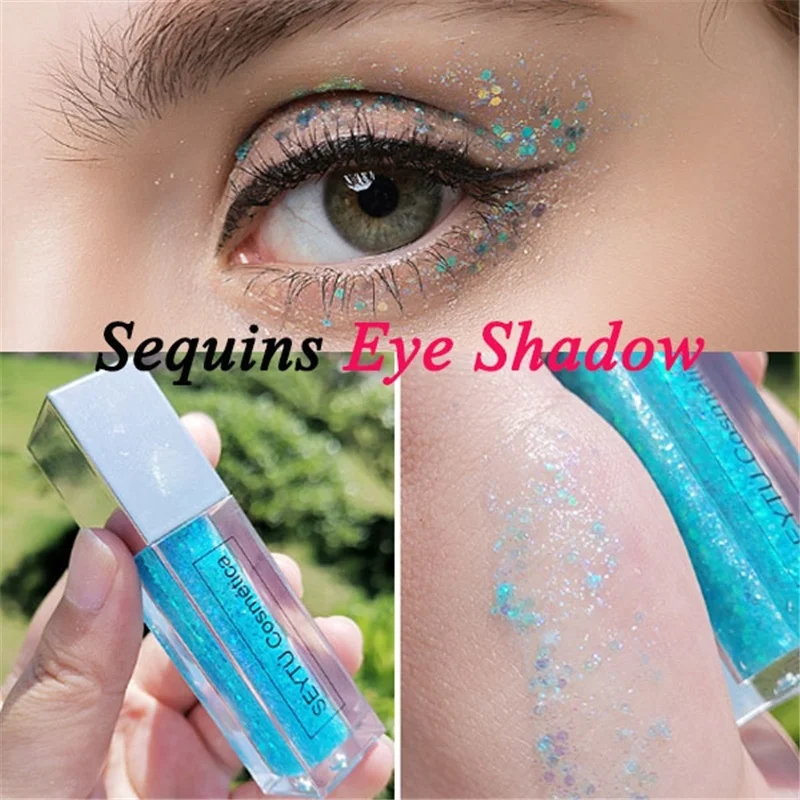Glitter Eye Shadow Shiny Color Eye Shadow Waterproof Cosmetics Eye Makeup Palette Eyeshadow Make Up Palette Single Eyeshadow