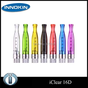 

Original Innokin iClear 16D Dual Coil Clearomizer Iclear16D Rebuildable 2.0ml eGo 510 Thread Atomizer 5pcs/lot