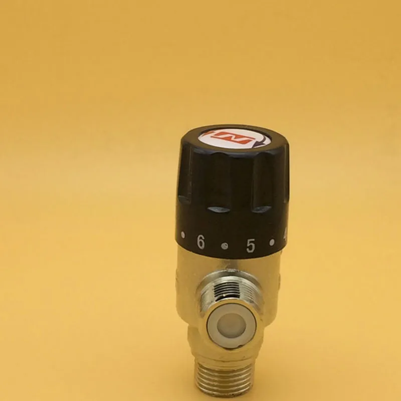 China supplier brass 1/2" DN15 pipe thermostatic mixer valve solar thermostatic valve