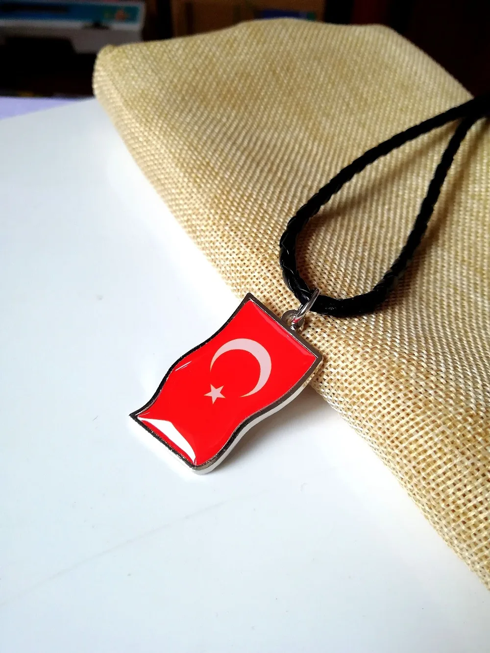 Turkish jewelry necklace Turkije tasbih Turkey flag Ottoman jewellery