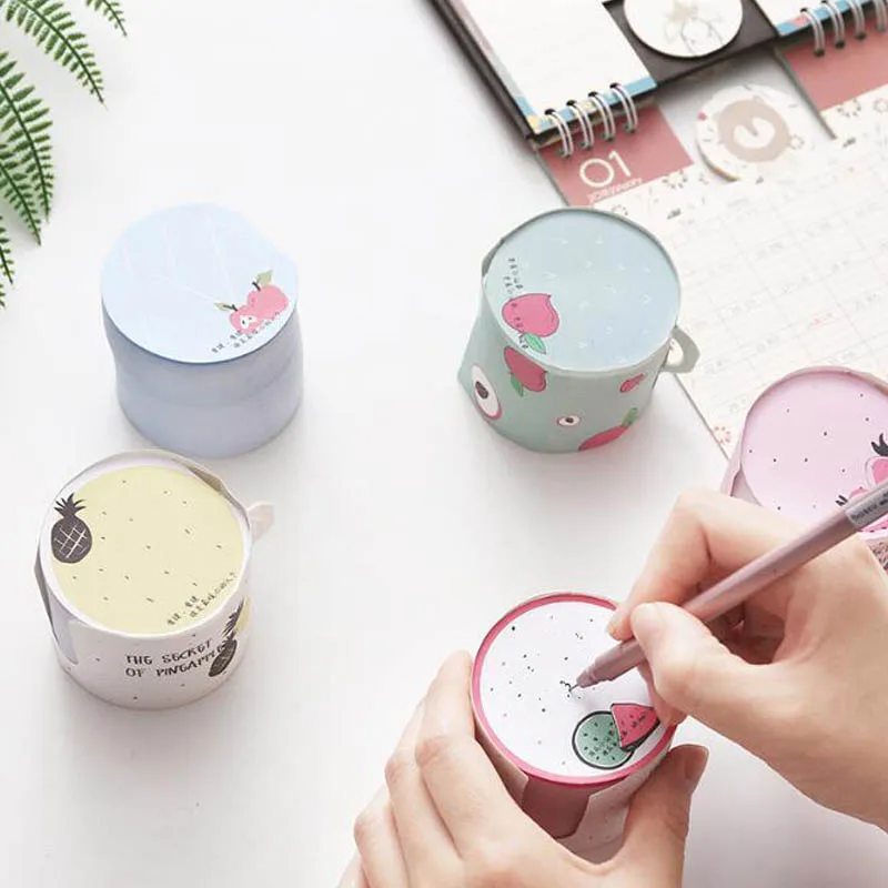 

1PCS Creative Cute Water Cup Modeling Memo Pad N Times Sticky Notes Memo Notepad Bookmark Gift Stationery Office&School Supplies