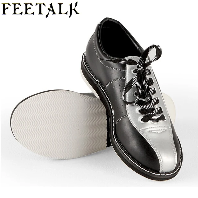 Best Offers Feetalk Unisex Bowling Shoes men women Skidproof Sole Professional Sports Bowling Shoes slip sneakers 006