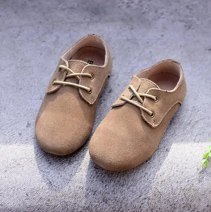 Детская обувь из натуральной воловьей кожи; разноцветная обувь для ...