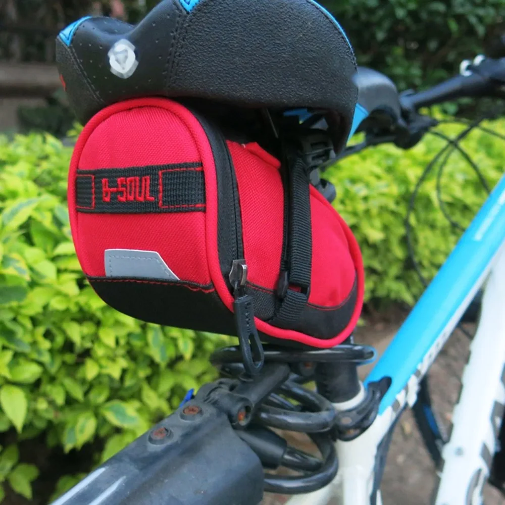 B-SOUL портативная Водонепроницаемая велосипедная седельная сумка велосипедная подседельная сумка велосипедные сумки на мотоцикл задний