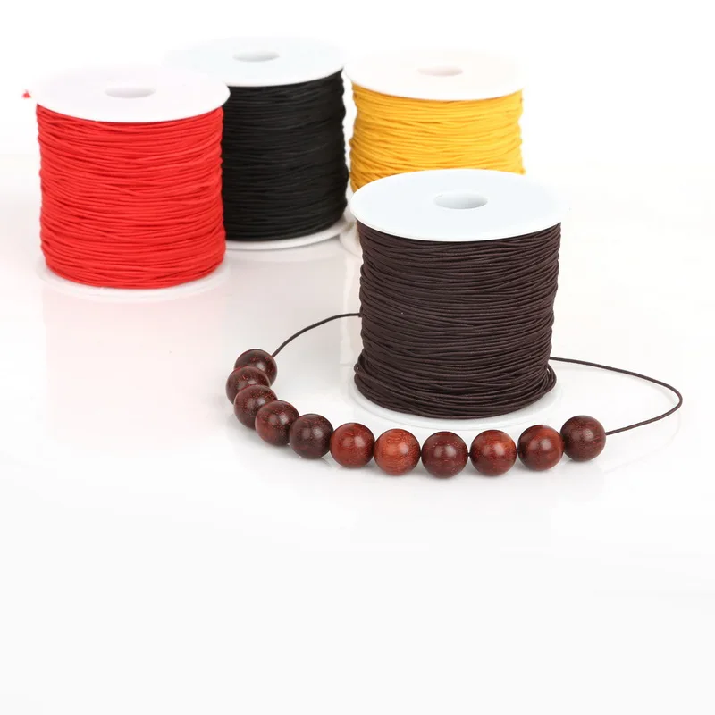Dia. 1.5mm 40meters/roll Elastic Stretch Cord Nylon Beading Cords Ropes