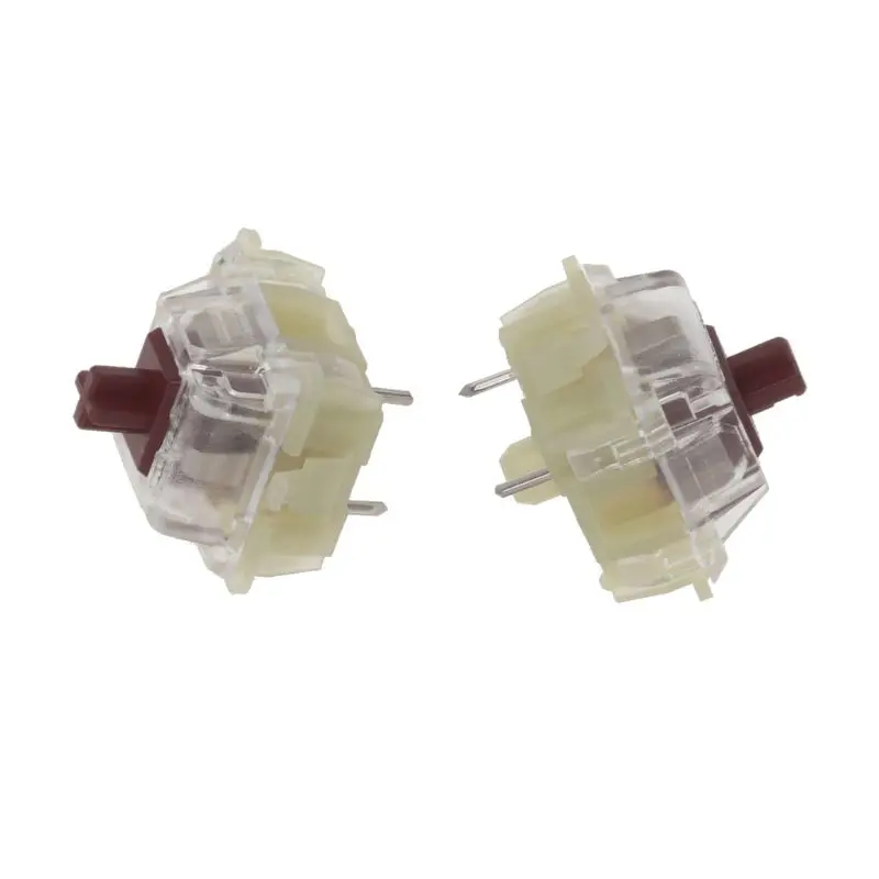 2 шт. оригинальный SMD RGB Cherry MX переключатели 3pin Foot коричневый переключатель