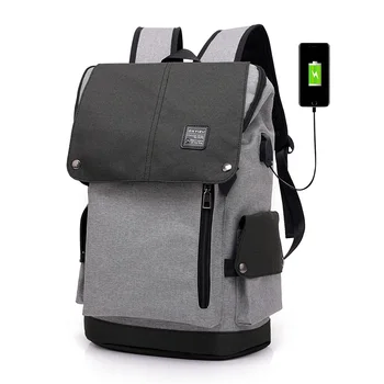 

2018 Hot USB Charge Anti Theft Backpack Men 15inch Laptop Backpacks Fashion Travel School Bags Bagpack sac a dos mochila