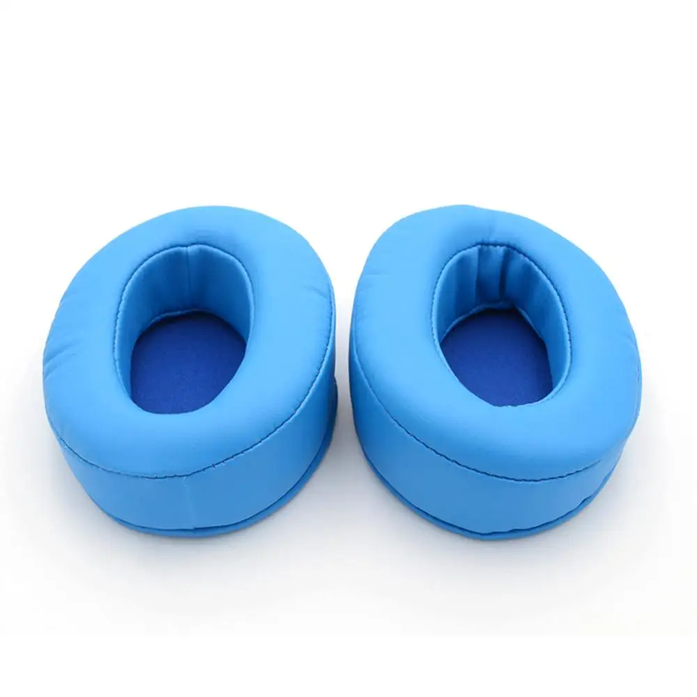 Высококачественные кожаные подушечки для наушников, Сменные подушечки подушки для подушек, запасные части для наушников HyperX Cloud Alpha - Цвет: Blue-Leather
