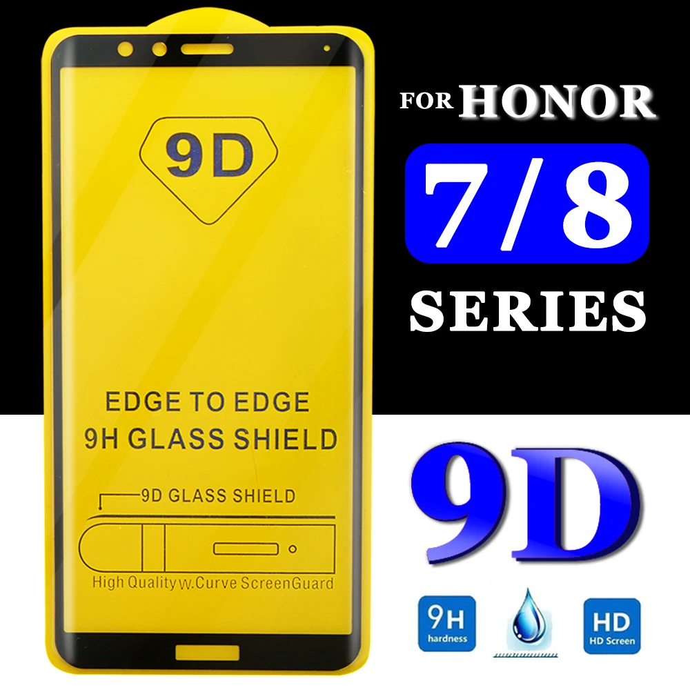Защитное стекло для huawei honor 7a 7c 7x pro 8 lite 8x легкая закаленная пленка защита экрана 7 a