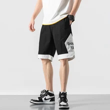 Мужские шорты спортивные хип хоп Уличная летняя Военная хлопковая мужские бермуды свободные большие размеры