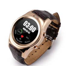 LENCISE Neue Bluetooth Smartwatch Lederband Unterstützung SIM/Tf-karte SMS MP3 MP4 Für IOS Android Hebräischen Sprache Besser GT08