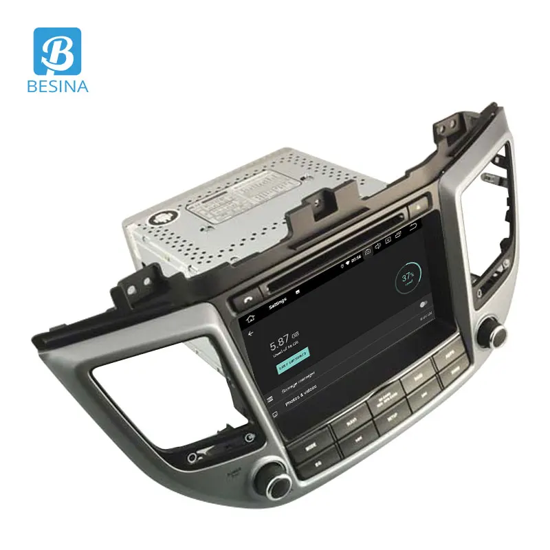 Discount Besina Android 9.0 Car DVD Player For Hyundai Tucson/IX35 2016 2017 Multimedia GPS Navigation Stereo 2Din Car Radio WIFI audio 2