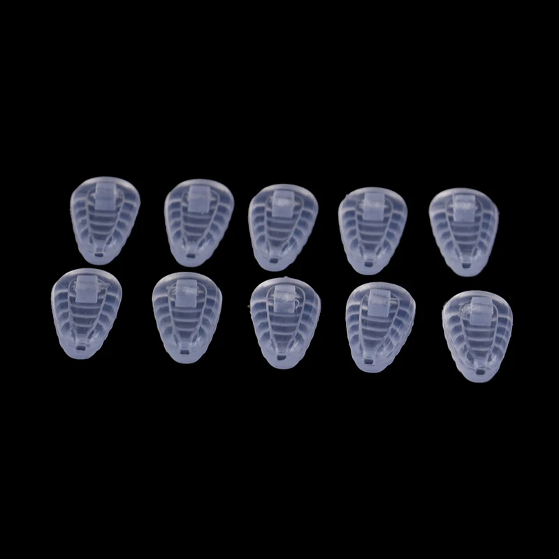 

5 Pairs Clear Non-slip Silicone Glasses Eyeglasses Sunglass Nose Pads