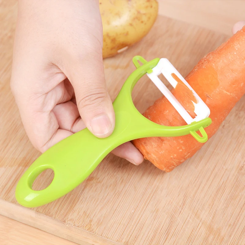 

Ceramic Peeler Multifunctional Fruit Vegetable Kitchen Peeler Peeling Knife Turnip Potato Apple Peeling Knife Fruit Planing Tool