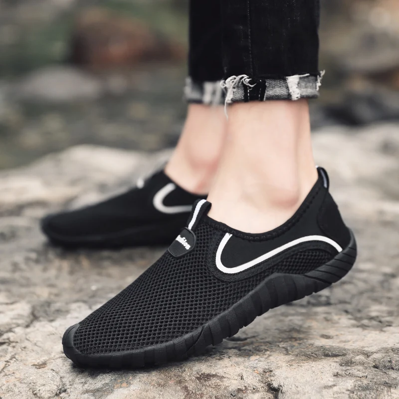

Men Shoes New Men Vulcanize Shoes Comfort Mesh Men Shoes Slip-on True Sneakers Men Casual Sneaker Walking Shoes Zapatos De Hombr