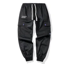 Корейские модные штаны-шаровары с несколькими карманами, мужские уличные брюки Dark Souls, мужские брюки в стиле рок, панк, хип-хоп, Kpop