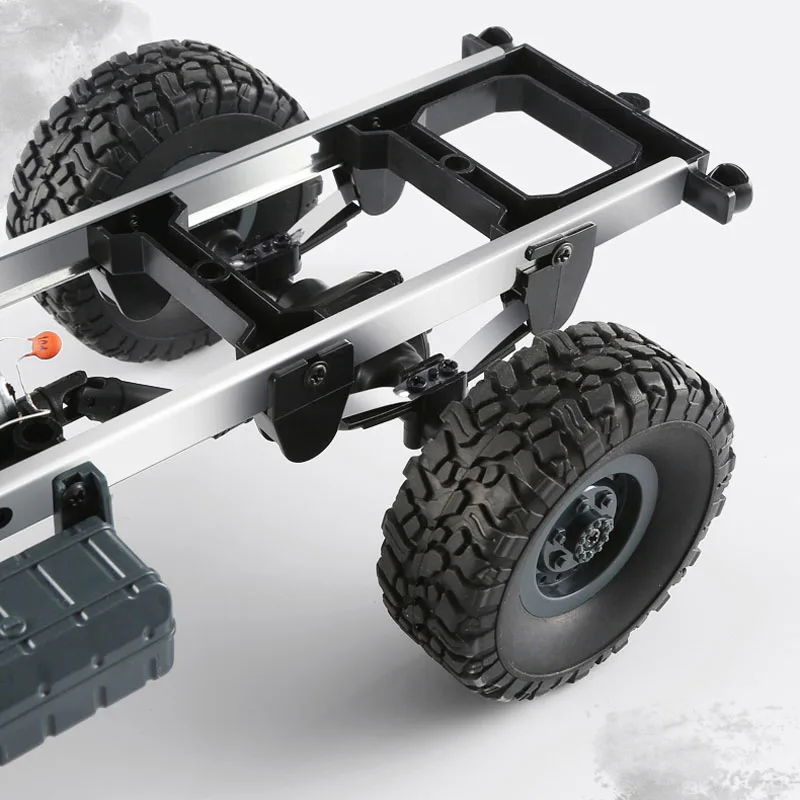 RC Monster Truck 4WD пульт дистанционного управления военные транспортные средства внедорожная колесница тактическая 2,4G Рок Гусеничный электронные игрушки Детский подарок