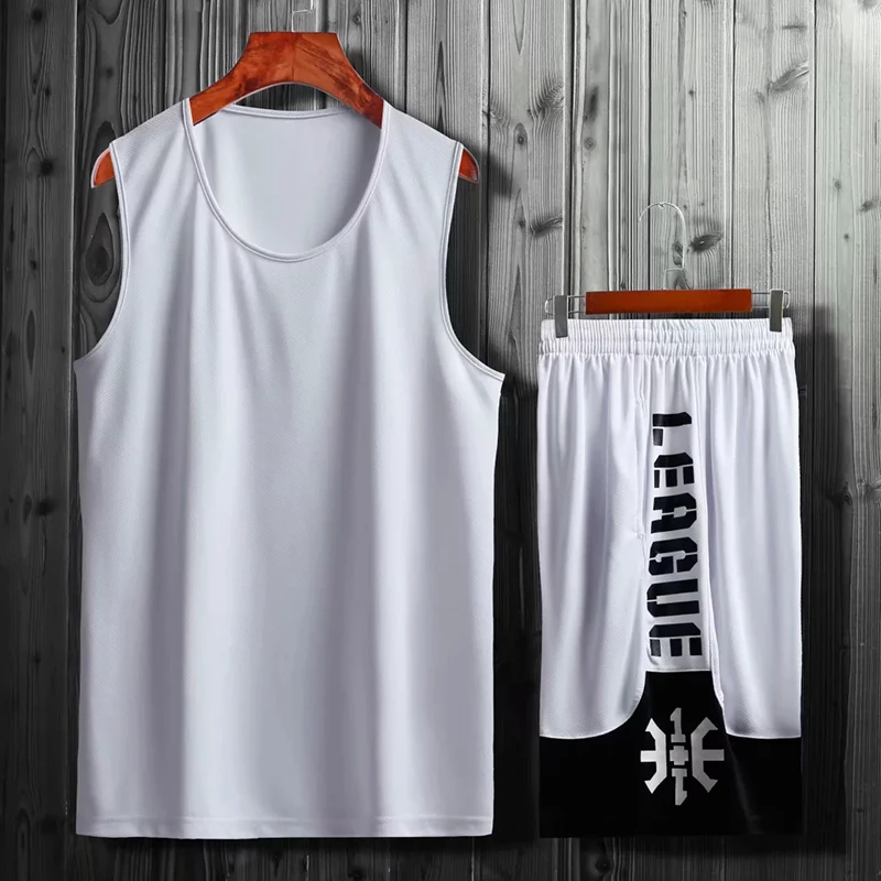 Professional Basketball Jerseys Sports clothing Men/Kids Shirt + Shorts Uniforms Set Breathable Training suits