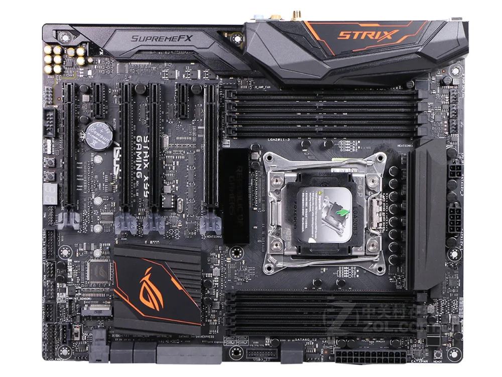 Материнская плата Asus ROG STRIX X99 игровая материнская плата LGA 2011-V3 DDR4 128G USB3.1 SATA3 USB3.0 ATX X99 материнская плата