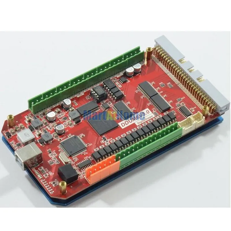 Argedo CNC 2000 кГц 6 Axis USB Mach3 Motion control Card Breakout интерфейсная плата с алюминиевым корпусом# SM699@ CF