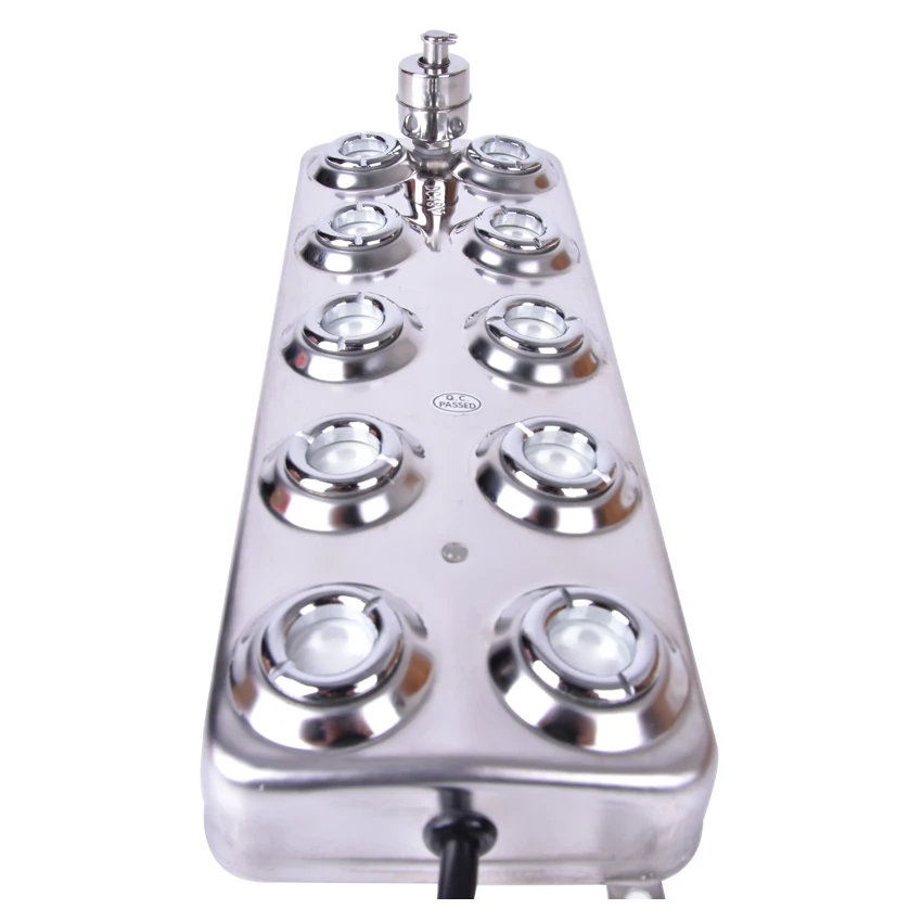 

New 3500-5000 ML / H MM-10 10 Head Ultrasonic Humidifier Mist Maker Fogger Aeromist Hydroponics Greenhouse
