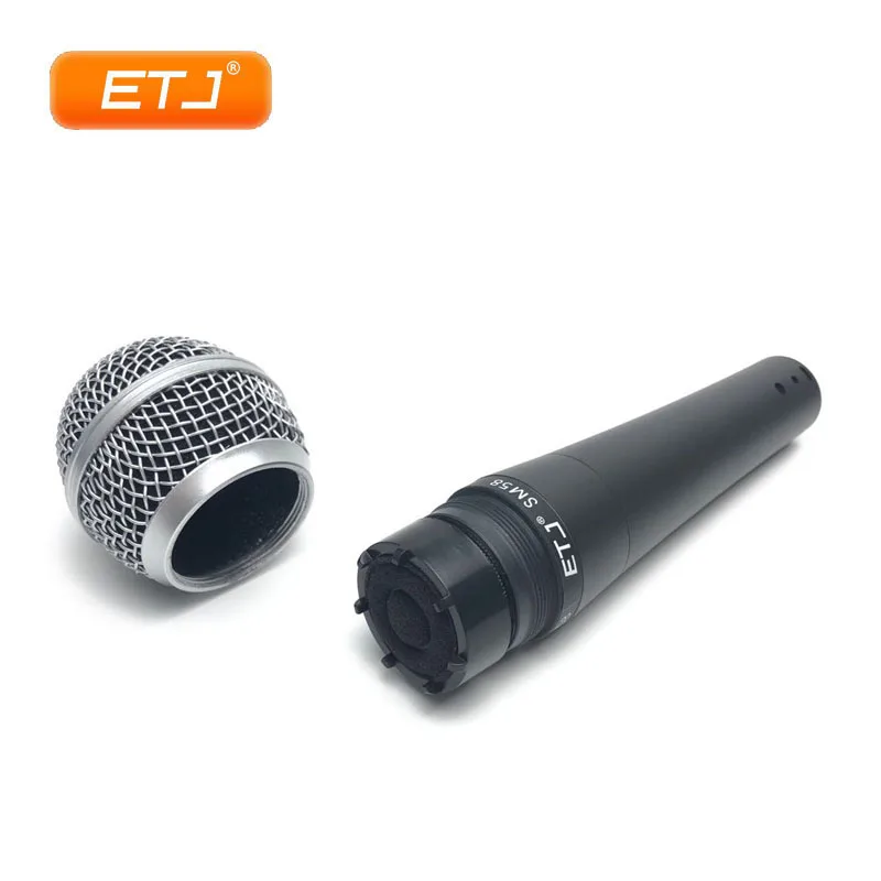 ETJ микрофон 10 шт. SM 58 Караоке проводной динамические микрофоны ktv SM58LC без