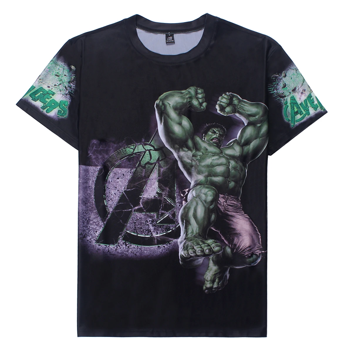 

Hulk Spiderman Star Wars Men's fashion 3D t-shirts prints Funny pattern T shirt Harajuku 3D t shirt Short Sleeve t-shirt Summer