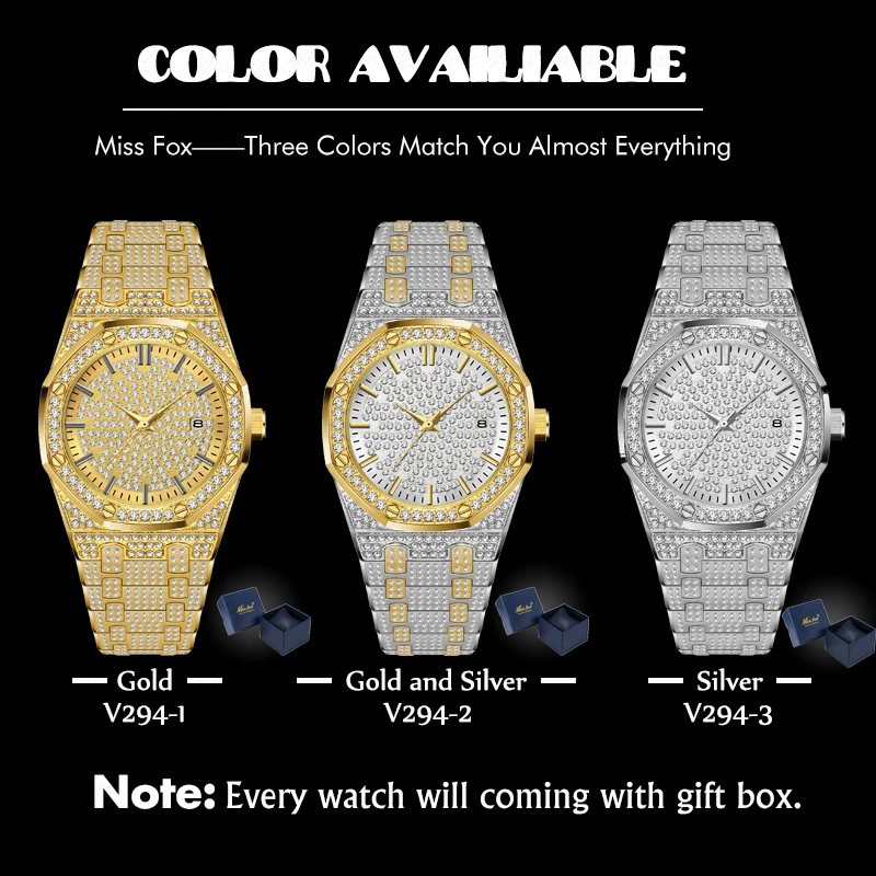 Мужские золотые часы, роскошные брендовые дизайнерские золотые бриллиантовые часы для мужчин, кварцевые часы, водонепроницаемые мужские наручные часы, Iced Out