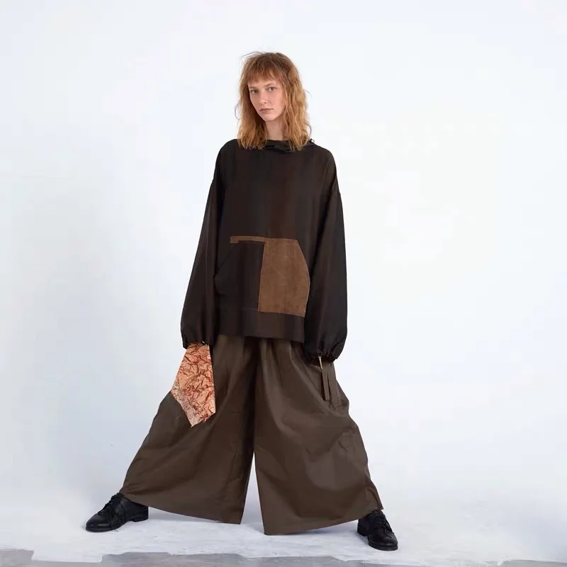 2019 SS New Collection original design oversized silk hoodies women | Женская одежда