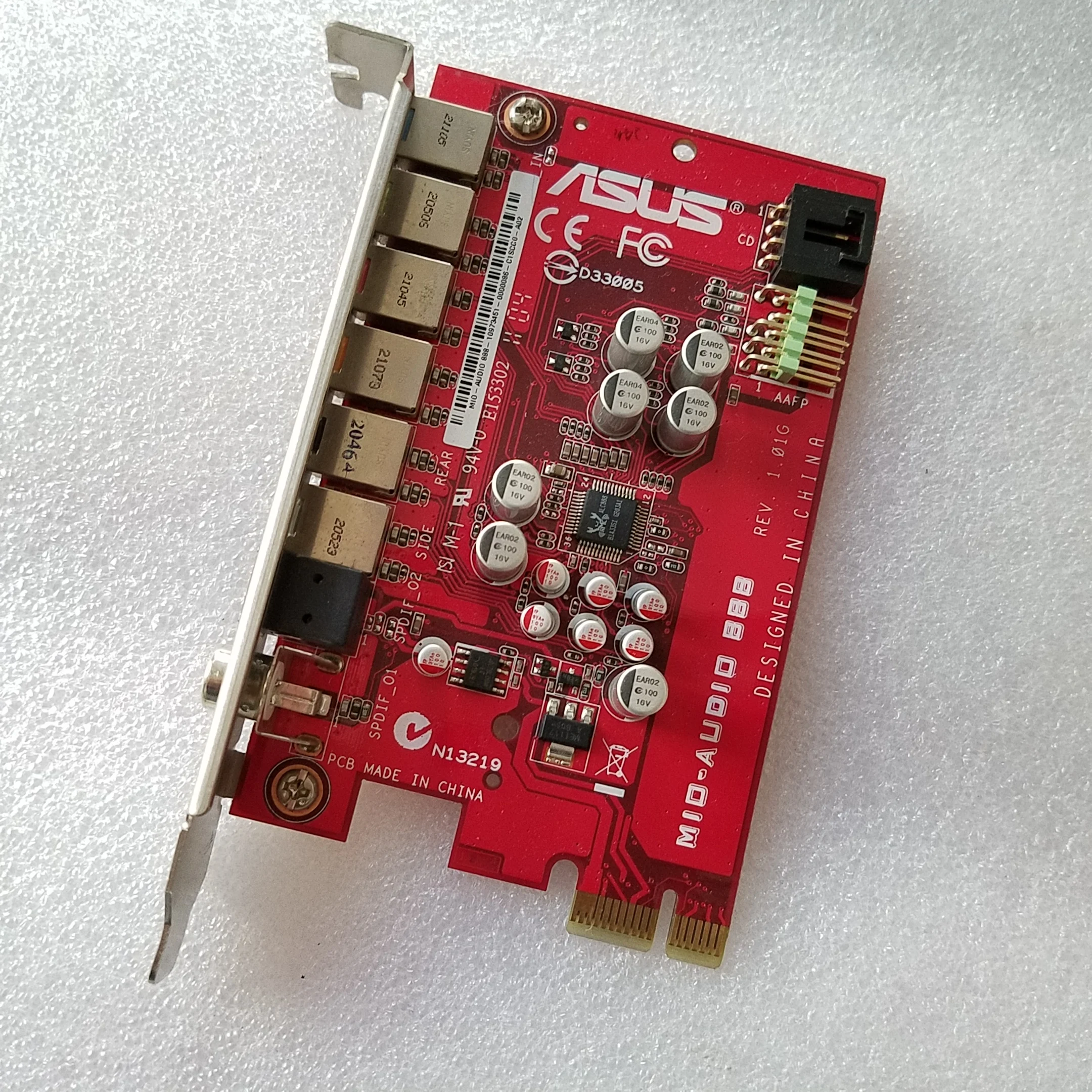 Used,ASUS MIO AUDI0 892 sound card ASUS server motherboard dedicated ...