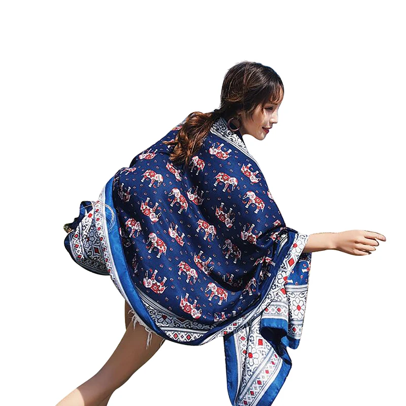 New Women Scarfs For Ladies Scarves Women Spring And Autumn Sunscreen Shawls Summer Long Scarf Seaside Holiday Beach Towel