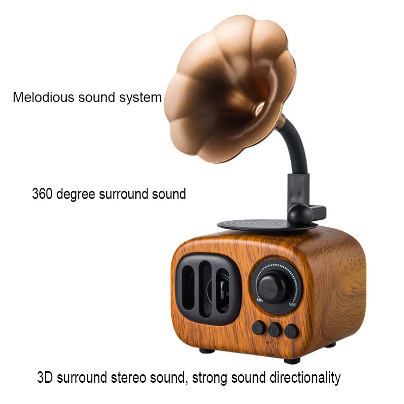 E2707-Retro Bluetooth Speaker-3