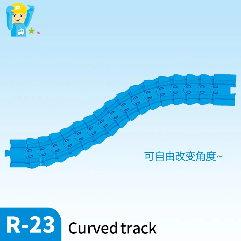 Takara Tomy Plarail Trackmaster железнодорожные пути пластиковые детали аксессуары кривая/прямой/блок/мост